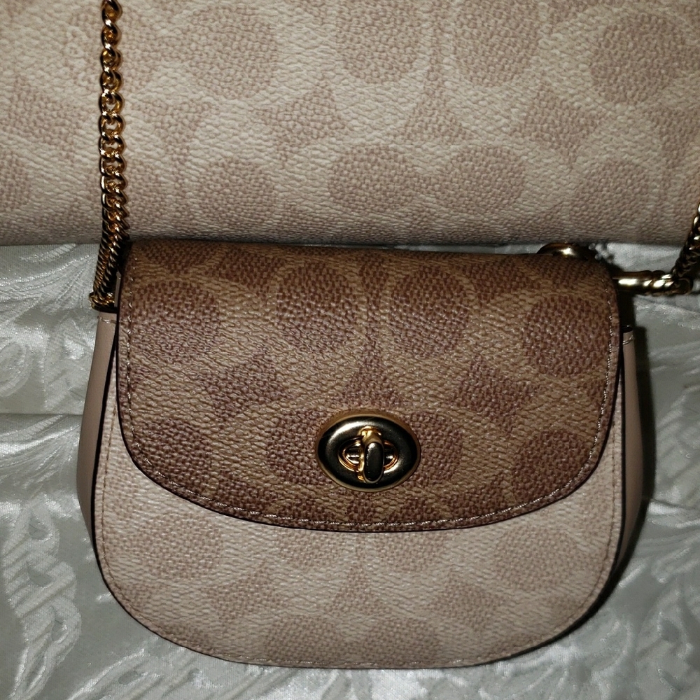 Coach 2pc Monogram Tote - Picture 12 of 15